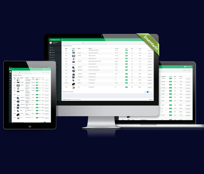 sistema de control de inventario